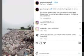 Viral Pantai Terkotor di Indonesia, Sampahnya Lebih dari 1000 Karung