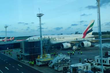 Resmi! Emirates A380 Mendarat Perdana di Bandara Ngurah Rai Bali Hari Ini