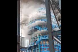 Viral di Twitter, PLTU Morowali Meledak dan Terbakar