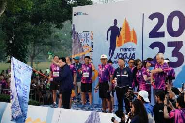 Pelari Kenya Mendominasi Podium Kategori Marathon di Mandiri Jogja Marathon 2023