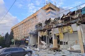Serangan Rusia di Pervomaiskyi Ukraina Akibatkan 43 Orang Terluka