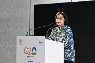 Bertemu dengan 20 Menteri Keuangan Ekonomi Terbesar Dunia di India, Sri Mulyani Pamer UU HKPD