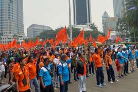 Partai Buruh Demo, Tuntut UU Ciptaker Dicabut Hingga Hapus Presidential Threshold