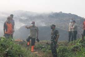 TPA Sukawinatan di Palembang Terbakar, Damkar hingga Helikopter Dikerahkan