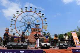 Lomba Band dan Mewarnai Ramaikan HUT RI di Saloka Theme Park