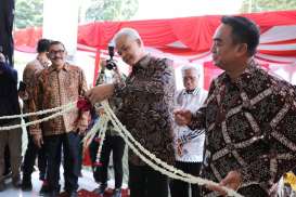 Ganjar Resmikan Gedung Baru Bank Jateng Kantor Cabang Yogyakarta