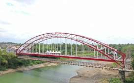 Jembatan Pelengkung Terpanjang di Sulsel Diresmikan