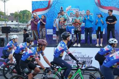 Bank Jateng Tour de Borobudur Perkenalkan Potensi Sport Tourism