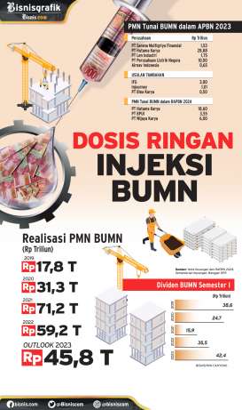 PENYERTAAN MODAL NEGARA : Dosis Ringan Injeksi BUMN