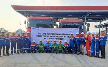 BBM dari Fuel Terminal Indragiri Hilir Mulai Dialirkan