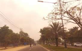 Udara Memburuk, Riau Kembali Diselimuti Kabut Asap Karhutla