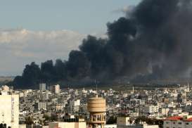 Bagai Neraka, Balas Serangan Hamas, Jalur Gaza Dikepung Pasukan Israel