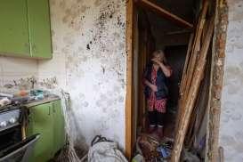Korban Serangan Rudal Rusia di Desa Hroza Ukraina Capai 53 Orang