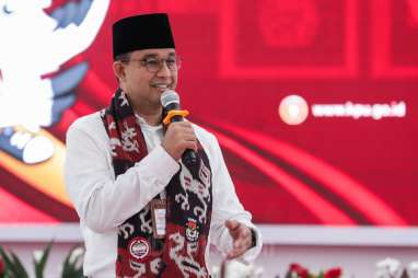 Anies-Cak Imin Doakan Palestina Merdeka dalam Pidato Kebangsaan di KPU