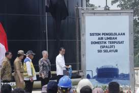 Diresmikan Jokowi, Segini Rincian Anggaran Pembangunan Sistem IPAL di Palembang