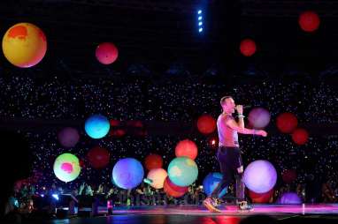 Konser Coldplay di Jakarta, Chris Martin: Asalamualaikum