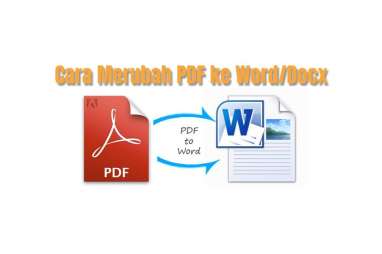 4 Cara Merubah PDF ke Word Online dan Gratis Terbaru