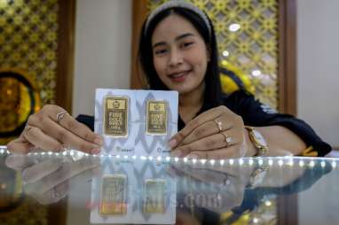 Harga Emas Antam di Pegadaian Hari ini Mandek, Beli Rp1,14 Juta per Gram