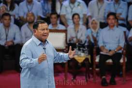 Debat Pertama Capres, Prabowo: Hakim dan Penegak Hukum Harus Independen
