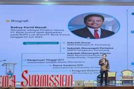 Dirut Bank Sumut Berbagi Resep Sukses