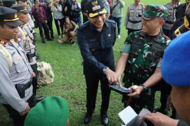 5.325 Personel Gabungan Siap Amankan Pemilu di Kota Malang