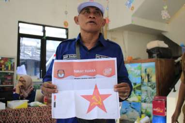 Ada Palu Arit dalam Surat Suara Pemilu di Semarang