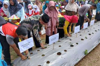 Aktivasi Program K3P, Pertamina Tanam 1000 Tanaman Hortikultura