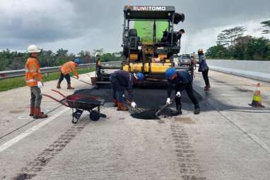 Jelang Momen Mudik, Hutama Karya Kebut Pemeliharaan Jalan Tol Trans Sumatra