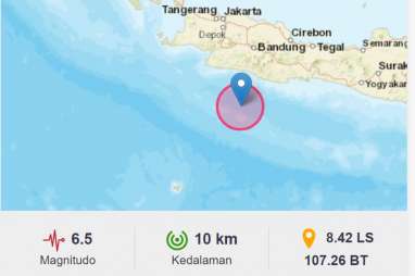 Update Gempa Garut: 67 Unit Rumah Mengalami Kerusakan