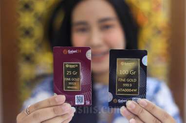 Harga Emas Antam di Pegadaian Melejit Hari Ini, Tembus Rp1.406.000 per Gram