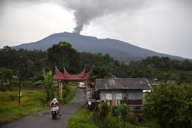 PVMBG: Status Gunung Marapi di Sumbar Turun ke Level Waspada