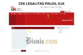 3 Cara Cek Pinjol Legal OJK atau Tidak via Online Terbaru 2024