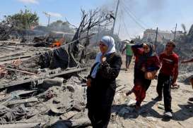 Israel Bombardir Zona Kemanusiaan di Gaza, 90 Warga Palestina Tewas