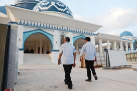 Revitalisasi Masjid Terbesar di Batam Hampir Selesai, Habiskan Anggaran Rp170 Miliar