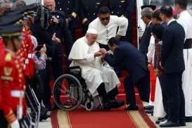 Momen Langka dan Bersejarah! Ini Foto-foto Kedatangan Paus Fransiskus di Indonesia