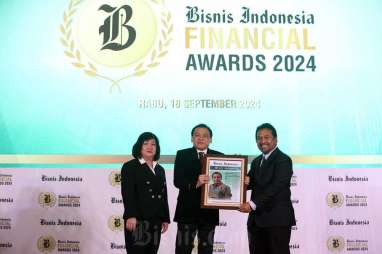 Staf Ahli Kemenkeu Jabarkan Arah Ekonomi Global di Bisnis Indonesia Financial Awards (BIFA) 2024