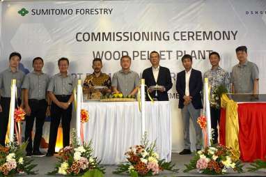 Pabrik Wood Pellet Besutan Dharma Satya (DSNG) dan Sumitomo Siap Beroperasi