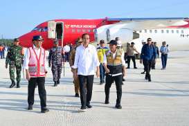 Begini Pengalaman Jokowi Saat Pesawatnya Mendarat Perdana di Bandara IKN