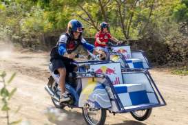 Kocak, Momen Pebalap MotoGP Balapan Becak, Ada Jorge Martin dan Pedro Acosta