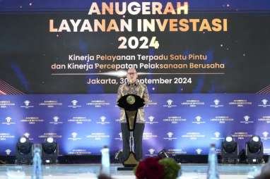 Menteri Investasi Beri Penghargaan Layanan Investasi 2024 Terbaik