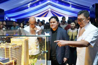 Bank Mandiri Groundbreaking Gedung Mandiri Financial Center di PIK 2