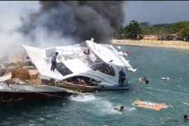 Kronologi Kebakaran Speedboat Rombongan Cagub Maluku Utara Benny Laos