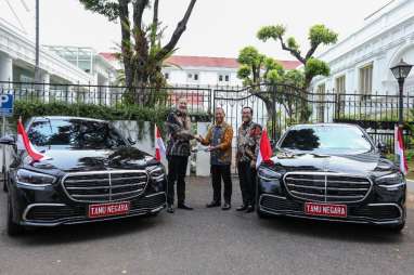 Jelang Pelantikan Prabowo-Gibran, Istana Siapkan 60 Unit Mercedes Benz S-Class