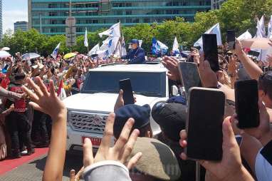 Penampakan Maung Garuda, Mobil Pindad Tunggangan Prabowo ke Istana