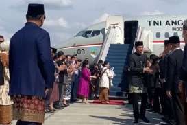 Diantar Prabowo Pakai Maung Garuda, Jokowi Mudik ke Solo Naik Pesawat TNI