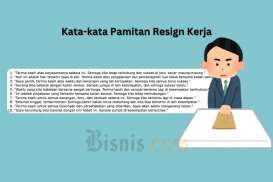 25 Kata-kata Pamitan Resign Kerja via WhatsApp yang Baik dan Sopan