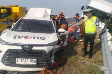 Kecelakaan di Tol Pemalang, 3 Kru TVOne Meninggal Dunia