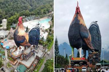 Intip Hotel Berbentuk Ayam Raksasa Setinggi 35 Meter, yang Raih Guiness World Record