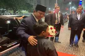 Prabowo Tiba di Brasil Jelang KTT G20, Disambut Puluhan Diaspora di Hotel