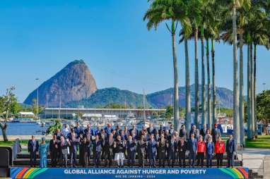 Joe Biden 'Menghilang' saat Foto Bersama di KTT G20 Brasil